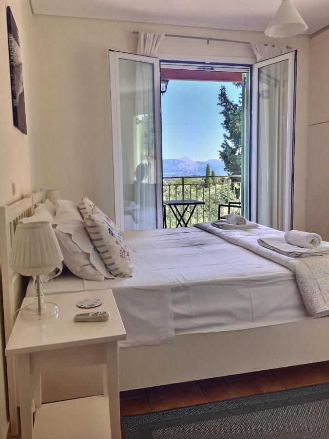 Gastouri Villa Pascalia With Heated Pool In October And Views Achílleion Dış mekan fotoğraf